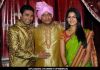 Mazhar Syed, Raja Krishnamoorthi and Sonali Nikam at Press Conference of New Serial-Rakt Sambandh